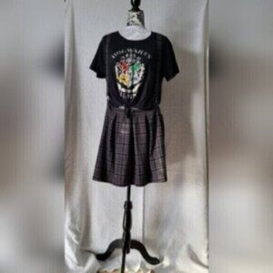 Harry Potter T Shirt & Skirt Set Women’s sz XL